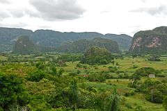 21 Cuba - Vinales Valley - Vinales Valley and Mogotes from a lookout above the valley floor.jpg